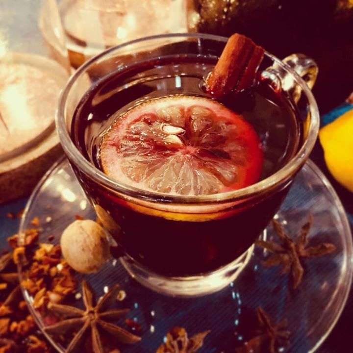 熱紅酒聚會l:聖誕花圈